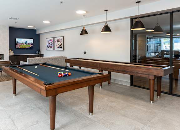 Billiards Room at Mila, Ellisville, Missouri