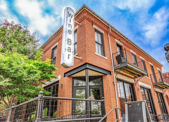 Property Exterior Building at French District Villas Apartments, St. Charles, Missouri