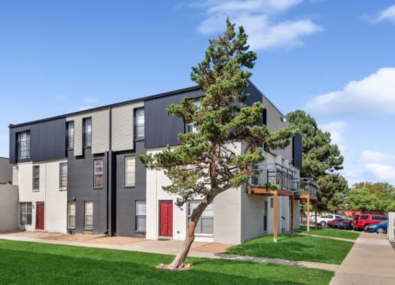 apartment building exterior