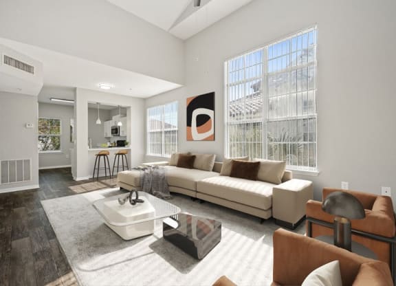 Model living room