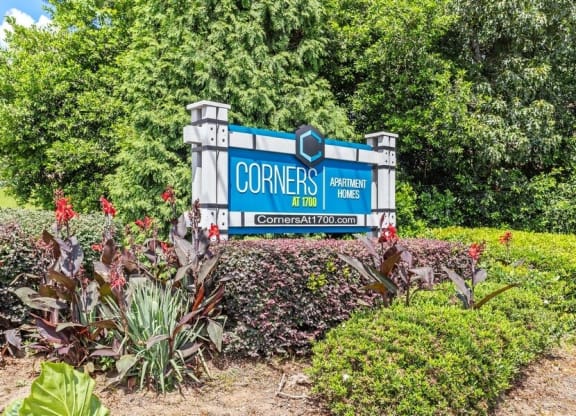 Property entrance sign