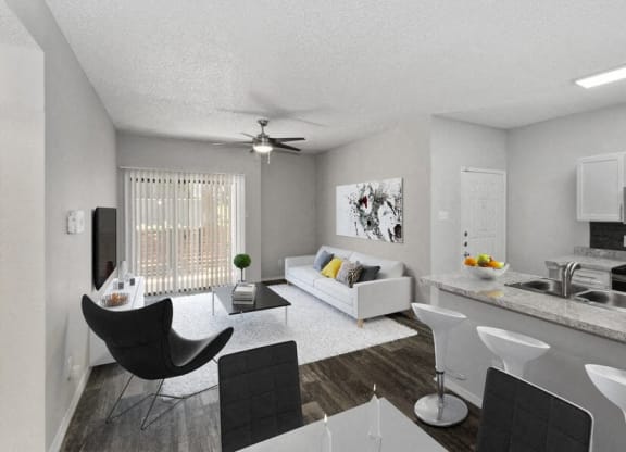 Model living room