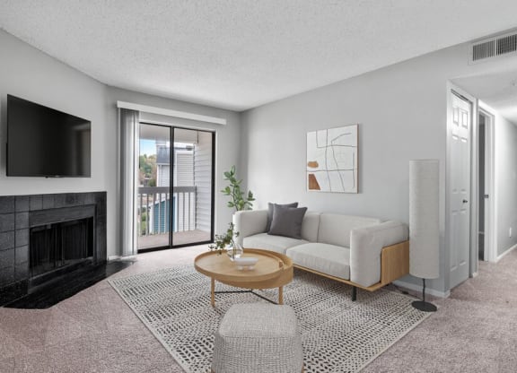 Model living room