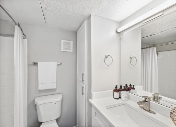 Model bathroom