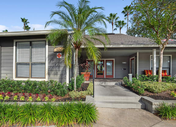 Community Leasing Office at Fountains Lee Vista Apartments in Orlando, FL.