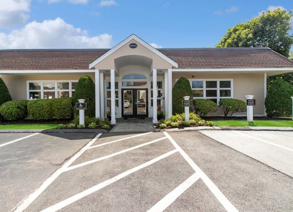 Leasing office exterior