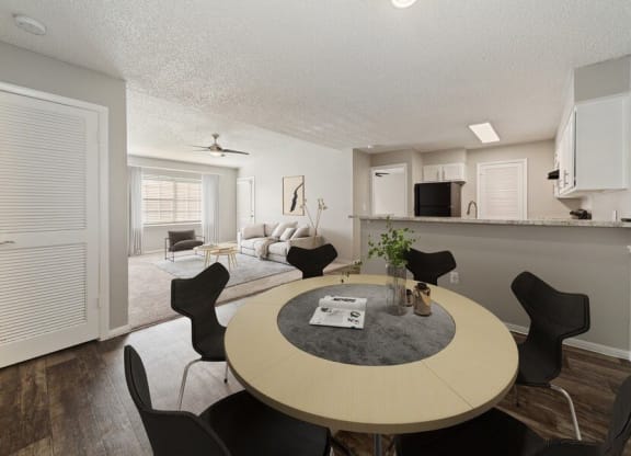 Model dining room