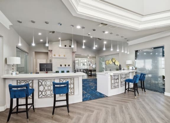 Clubhouse kitchenette