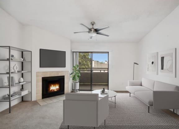 Model living room