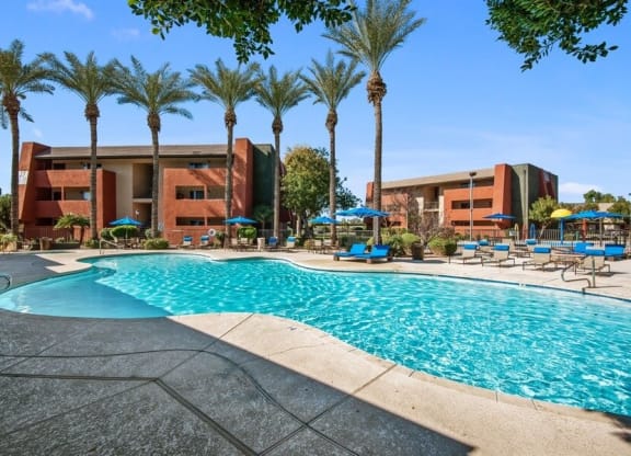 Swimming poool at Saratoga Ridge, Phoenix, Arizona