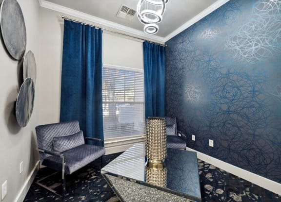 Leasing office waiting room