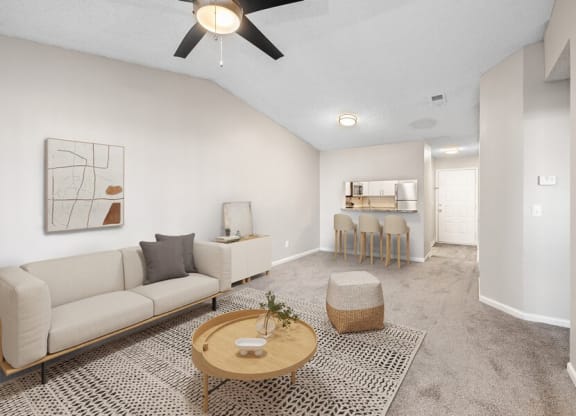 Model living room