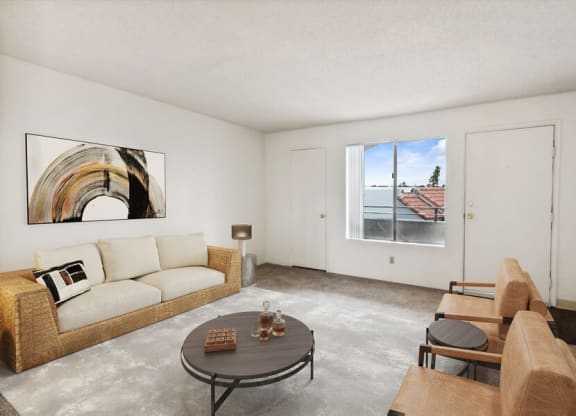 Model living room