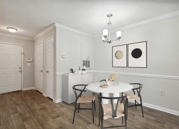 Model dining area