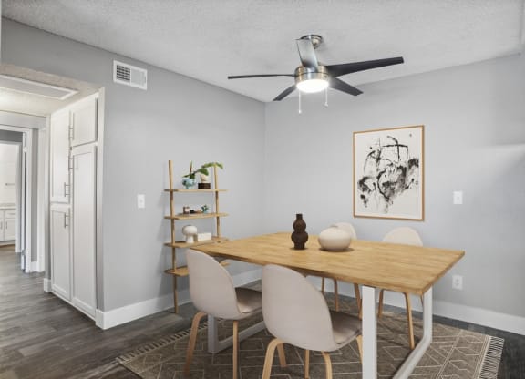 Model dining room