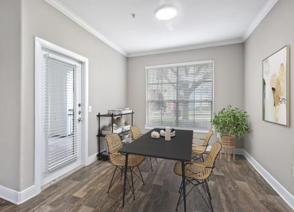 Model dining room