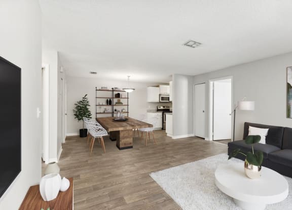 Model living room