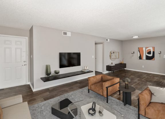 Model living room