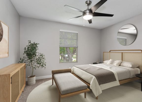 Model bedroom