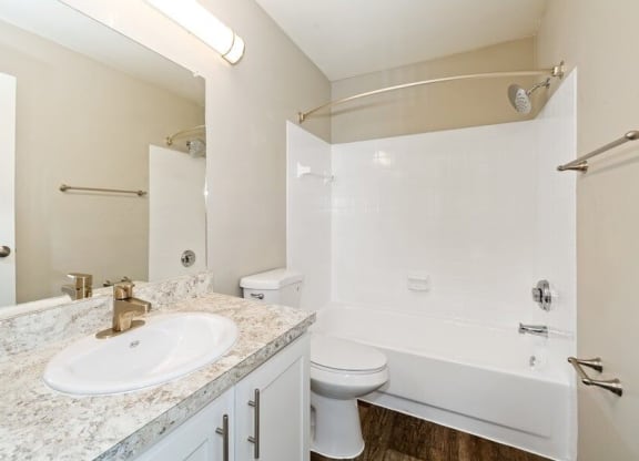 Model bathroom