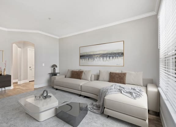 Model living room