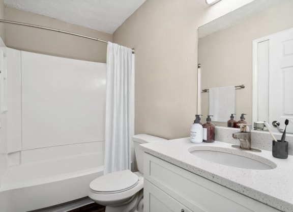 Model bathroom