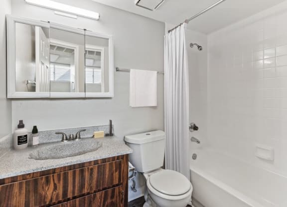 Model bathroom
