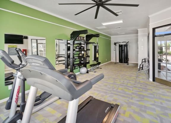 Large fitness center