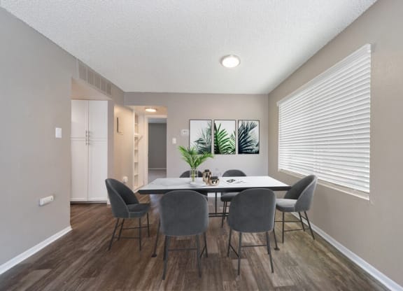 Model dining room