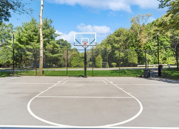 Community Sports Court at The Commons at Haynes Farm Apartments in Boston, MA.