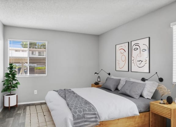 Model bedroom