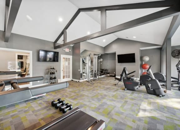 Large fitness center