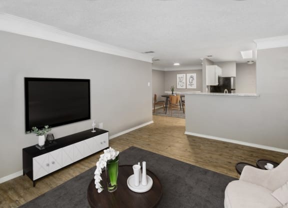 Model living room