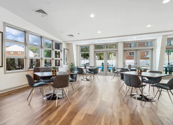 Clubhouse community area