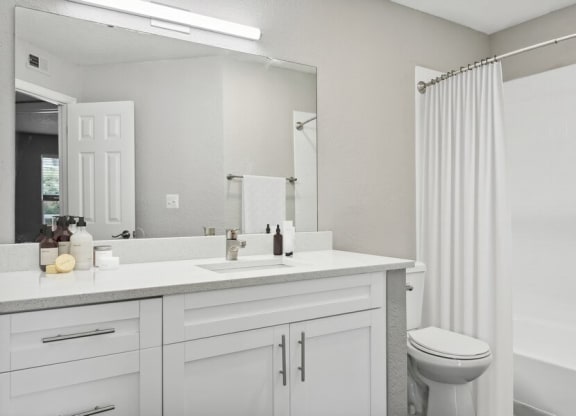 Model bathroom