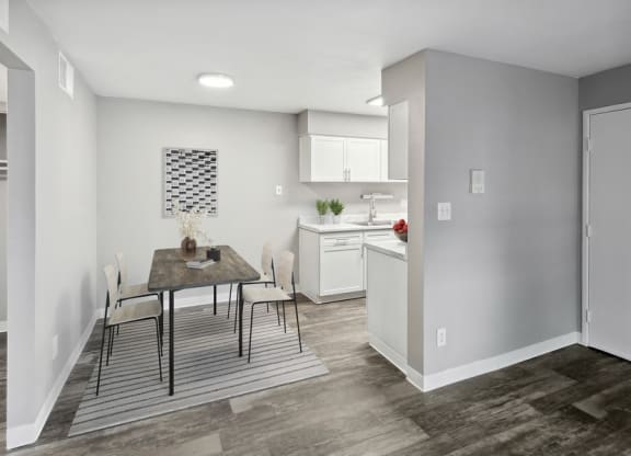 Model dining room