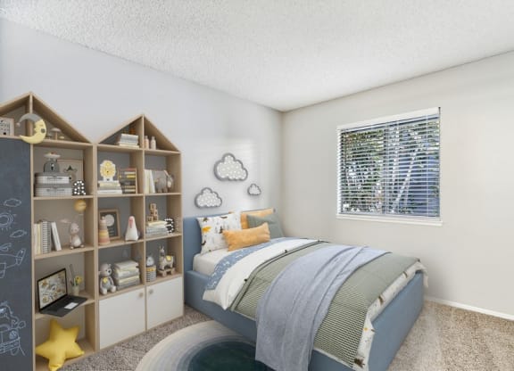 Model second bedroom