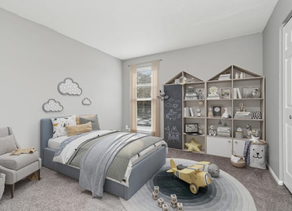 Model second bedroom