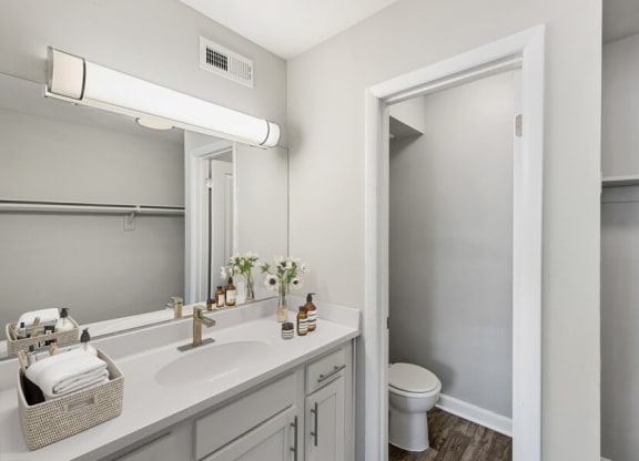 Model primary bathroom