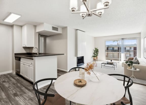 Model dining area