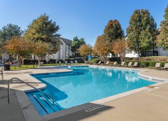 Community pool and sundeck