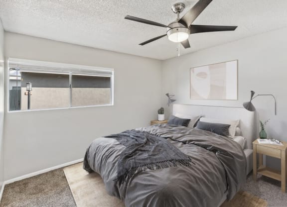 Model bedroom