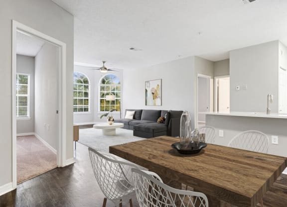 Model dining room