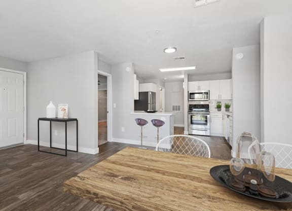Model living room showcasing open floor plans at Harmony at Surprise, Surprise, 85379