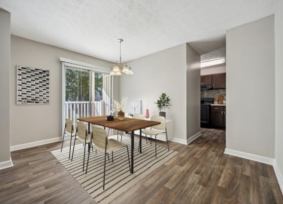 Model dining area