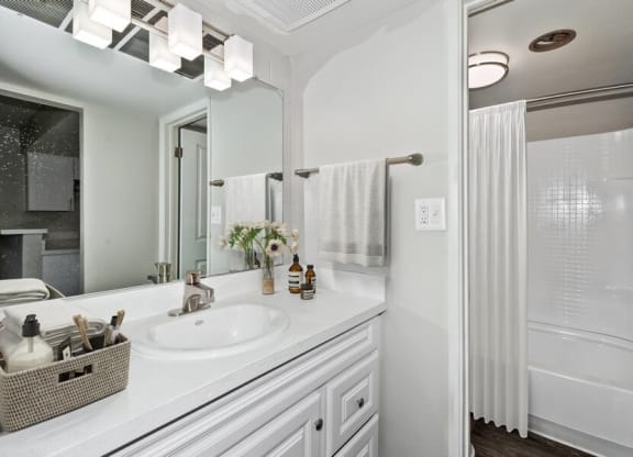 Model bathroom