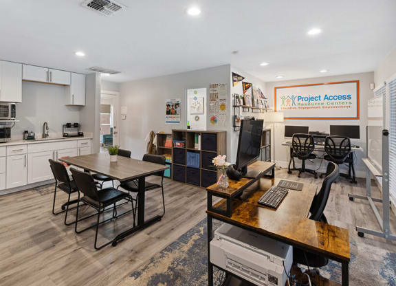 Community Project Access Center at Solano Springs Apartments located in Tucson, AZ.