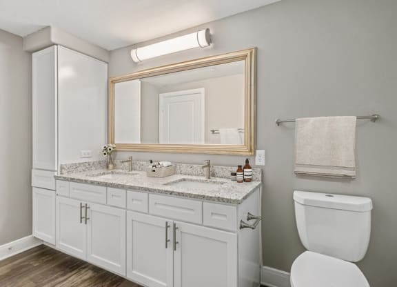 Model bathroom