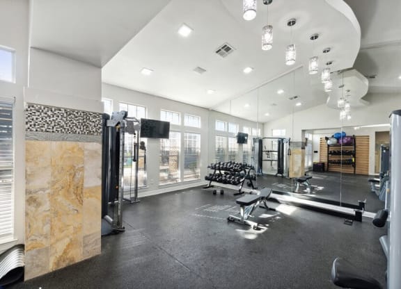 Large fitness center