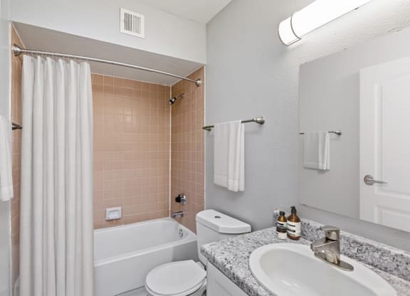Model bathroom